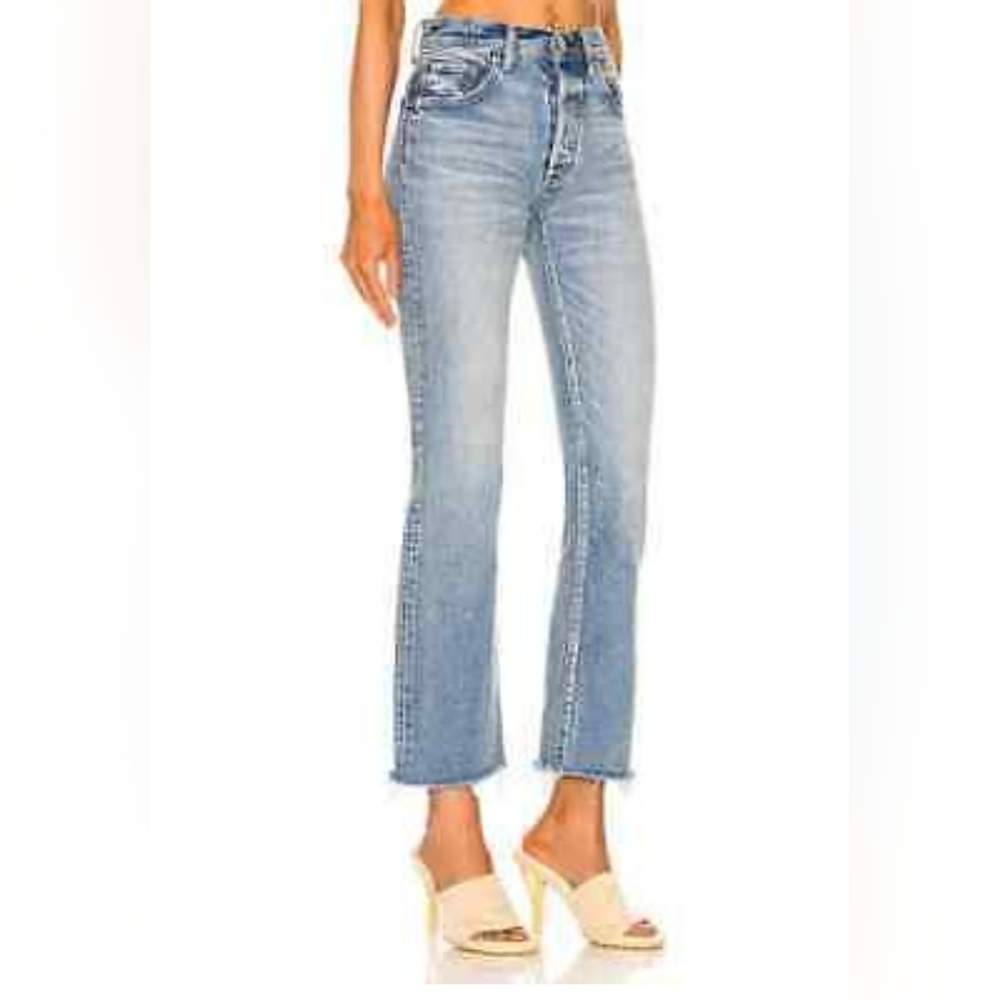 Moussy Vintage Jeans Siena Mid-Rise Straight Leg - Picture 2 of 14